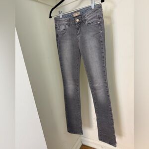 Paige Gray Straight Leg Jeans W25